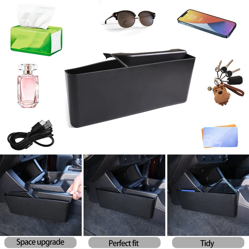 Lcojicep Central Control Storage Box Compatible with Toyota Tacoma 2016