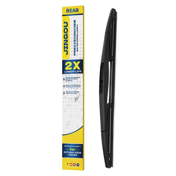 JINGOU 12 Inch Rear Wiper Blade Compatible with Nissan Murano