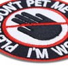 Service Dog "Please DON'T Pet Me - I'm Working" Companion