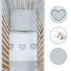 2 Piece 100% Cotton Duvet Cover Pillowcase Set 70 x