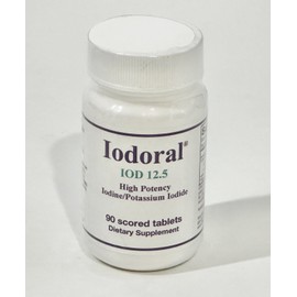 Iodoral?? IOD-12.5 High Potency Iodone/ 90 Tablets Optimox Exp 03/2027