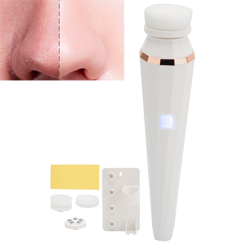 Facial Cleansing Brush Rechargeable 360° Rotatable 3 Speed Electric Face