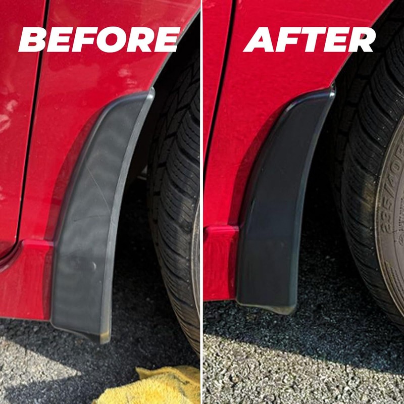 ExoForma Black Trim Restorer - Lasts 6+ Months, Dye Infused