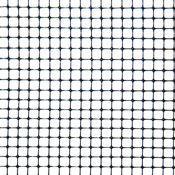 Industrial Netting OV7822-42x100 Polypropylene Rabbit Pest Exclusion Net, 1/4" Mesh, 100' Length x 3-1/2' Width, Black