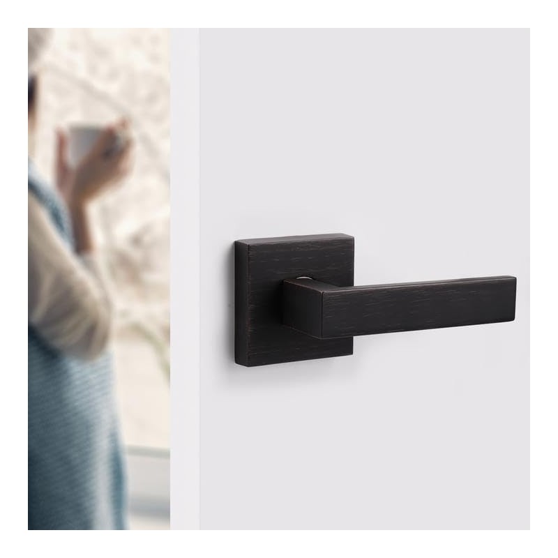 Probrico Dummy Lever Door Handle Square Non-Turning Single Side Pull