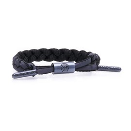 Pulsera Rastaclat para Hombres y Mujeres - Trenzado Void Pulsera de Hilo de Encaje Múltiple Ajustable y Apilable Hecha a Mano Mediano/Grande
