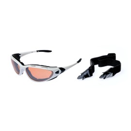 Alpland Cycling Goggles, Gliding Goggles, Ski Goggles Triathlon with Soft Bag SF 1 Contrast Reinforced Lenses