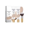 Eelhole BB Tinted Moisturizer SPF30, BB Tinted Care Primer NATURAL COLOR with Brush