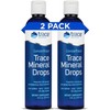 Concentrace Trace Mineral Drops 8 oz (Pack of 2)