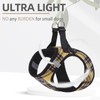 PUPTECK Adjustable Dog Harness Collar and Leash Set Step in