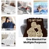 Gifts for Dad from Son, to My Dad Blanket 50x60