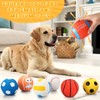 Gemscream 10 Pack 2.4" Squeak Latex Dog Ball Puppy Sports