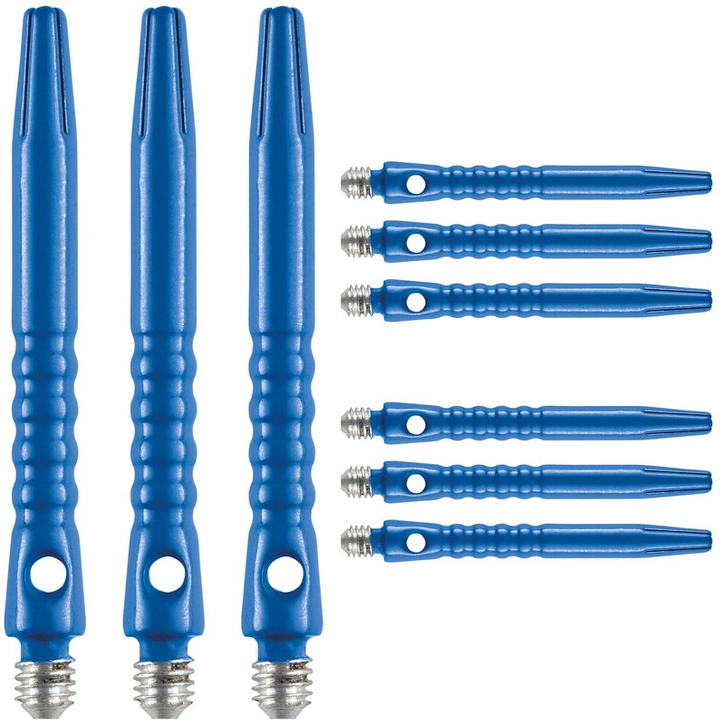 RED DRAGON Hip-Grip Medium Blue Aluminium Dart Shafts (Shaft) -