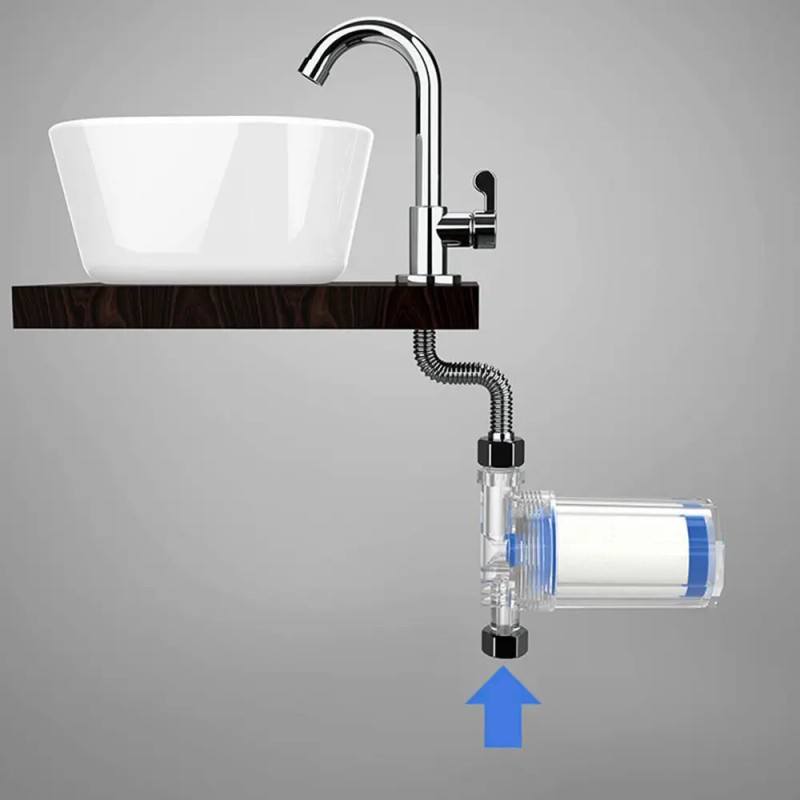 Filtro Descalcificador Agua Ducha Doméstico