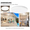LVWIT 18 W LED Round Ceiling Light, IP65 Waterproof Bathroom