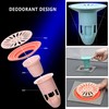 Shower Floor Drain Backflow Preventer Valve Sewer Core Drainage Insert