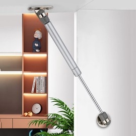 Herbst 4 Pieces Gas Pressure Damper 100N Gas Spring Kitchen Cabinet Gas Spring Furniture Damper Cabinet Door for Kitchen Furniture Cabinet Bookcases (4, 100N)