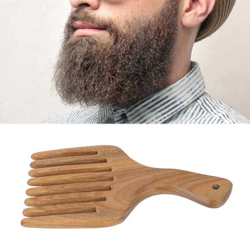Wooden Comb Sandalwood Prevent Static Scalp Massage Coarse Teeth Hair