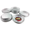 PACTOGO 12" Aluminum Foil Pie Pan Extra-Deep Disposable Tin Plates