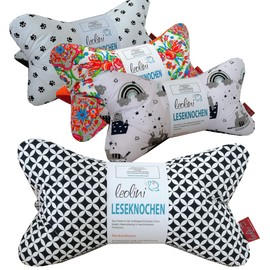 Reading Bone in Various Colours with Name Personalisation, Ergonomic Neck Pillow, Neck Pillow Decorative Cush