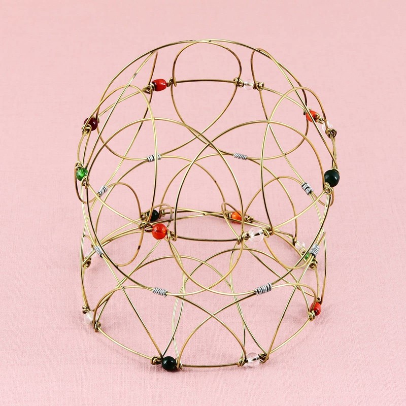 Freak Scene 4D Mandala - decorative wire mesh - relaxation