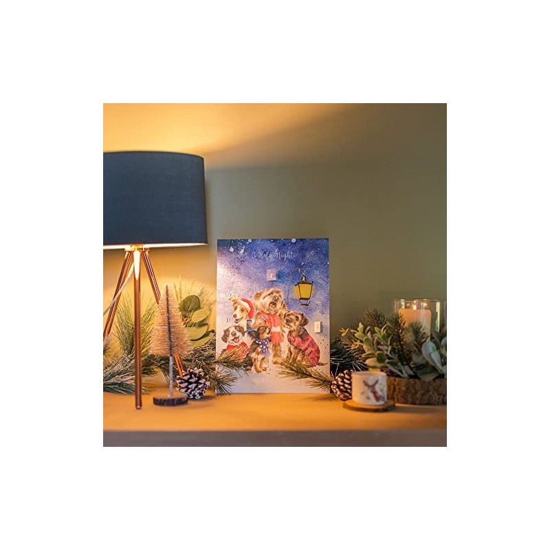 Wrendale Designs - 'O Holy Night' Advent Calendar Card