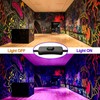 UV Black Light Spotlight 100 W, LED Black Light Lamp