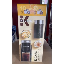 Keurig - K-Caf Barista Bar Single Serve Coffee Maker and Frother With K-Cup Pods
