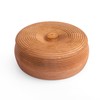 Handcrafted Wooden Mexican Tortilla Warmer Basket Indian Chapati Roti Bread