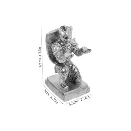 Operitacx Knight Shape Pen Holder Desk Organizer Stylish Desk Decoration for Office & Home Unique Pen Stand for Stationery Storage and Organization
