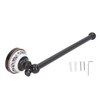Retro Copper Bathroom Towel Bar Single Bath Towel Rack for