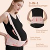Dudumom Maternity Belly Bands for Pregnant Women - Double Support
