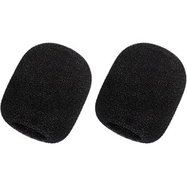 cyclingcolors 2 x Pop Protectors Compatible with Blue Yeti Microphone Microphone Filter Foam Wind Protection 10 x 6.2 cm