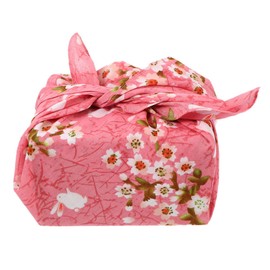 VALICLUD Japanese Style Bento Wrapping Cloth Bento Placemat Lunch Box Handkerchief Japanese Floral Fabric 50CM