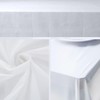 10pcs Manteles desechables para Mesa Rectangular,84in(213cm),Mantel para Mesa de Banquetes,