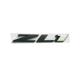 1 pc Camaro ZL1 Badge Emblem - Rear Side Replacement Logo for Camaro in Black and Red