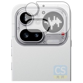 PDA Workshop Nothing Phone (4a) Pro Compatible Crystal Shield Protective Film [For Camera Lens and Peripherals] Glossy, Made in Japan