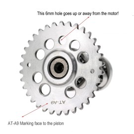 Glixal Atks-029 Gy6 50Cc 100Cc High Performance A9 Camshaft 139Qmb 139