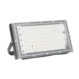 100W LED Flood Light Outdoor Super Bright 10000 Luminous 120° Beam Angle Flood Light Cool White IP65 Waterproof Light 85‑265V for Yard Garden Playground