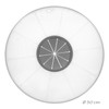 com-four® 2 x Universal Splash Guard Lids for Mixing Bowls