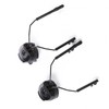 1Pair Headset Helmet Adapter Fast Helmet Rail Suspension Bracket Noise