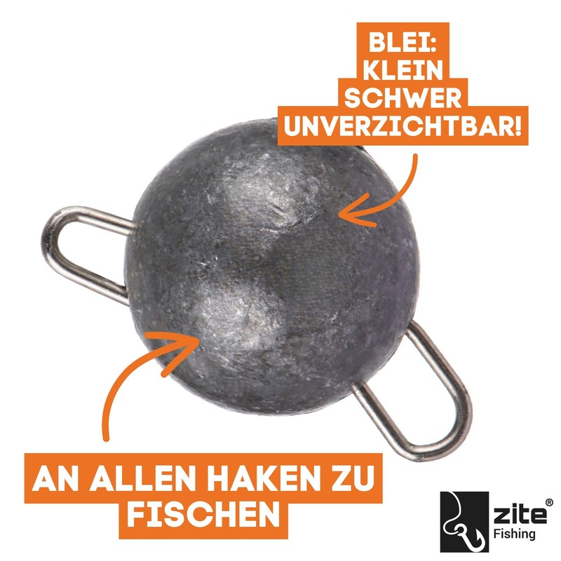 Zite Fishing Cheburashka Lead Assortment Various Sizes for Spin Fishing