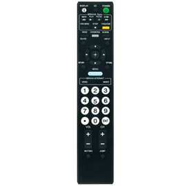 RM-YD027 Replace Remote Control Applicable for Sony Bravia TV KDL-46W5150 KDL-40W5100 KDL-52W5100 KDL-46W5100 KDL-65W5100 KDL-52W5150 KDL46W5150 KDL40W5100 KDL52W5100 KDL46W5100 KDL65W5100 KDL52W5150