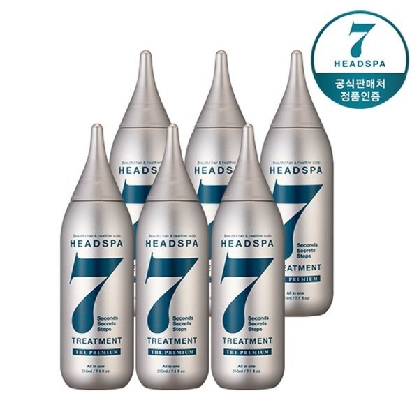 Head Spa 7 The Premium 210mlx6 / 헤드스파7 더프리미엄 210mlx6
