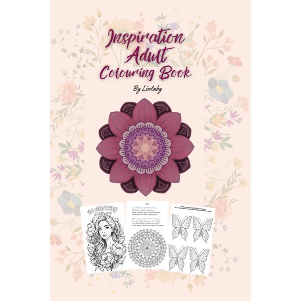 Inspiration Colouring Book for Adult (Relaxing Colouring - Activity Book)