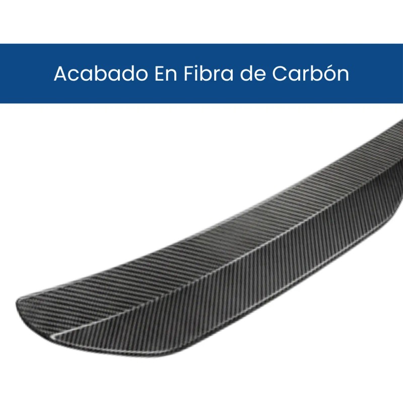 Aleron Fibra Carbono Hatchback Spoiler Cola De Pato Sport