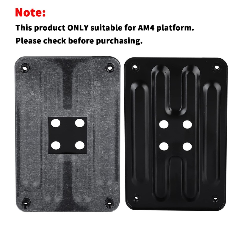 Lelukee CPU Heatsink Back Panel, CPU Heatsink Mounting, CPU Fan