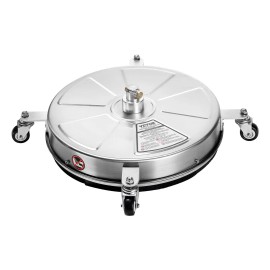 18 In Stainless Steel Surface Cleaner 4000 Max Psi Quick Connect Pressure Washer AttachmentSize/Color/Configuration: 18 in/Stainless Steel/Extension Rod