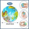 Mini Globe Stress Balls, 20 Pack Mini Earth Stress Balls