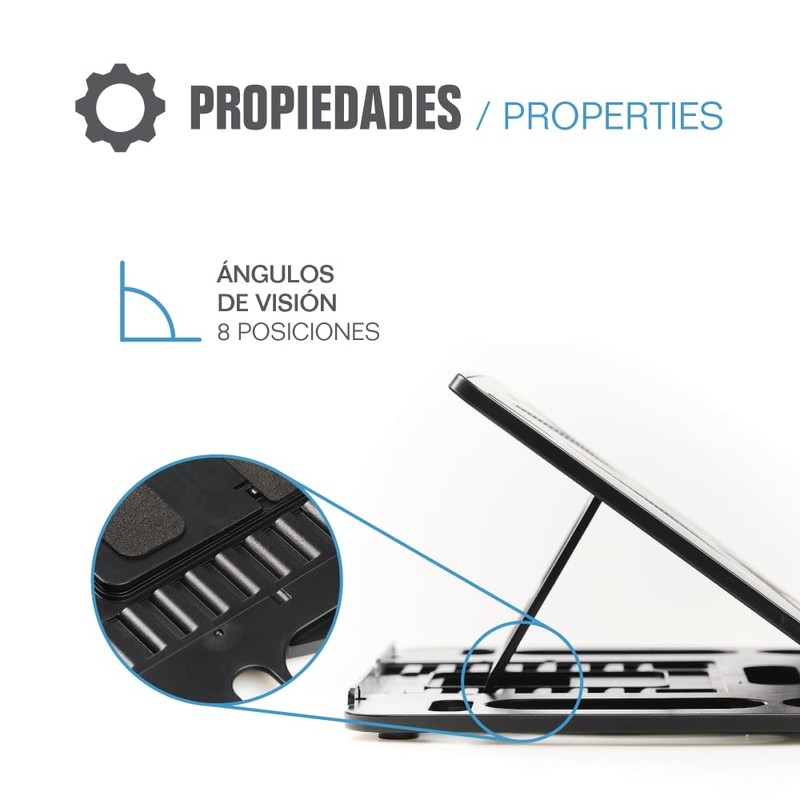 iggual Soporte ordenador portátil+móvil RPSV17Pro